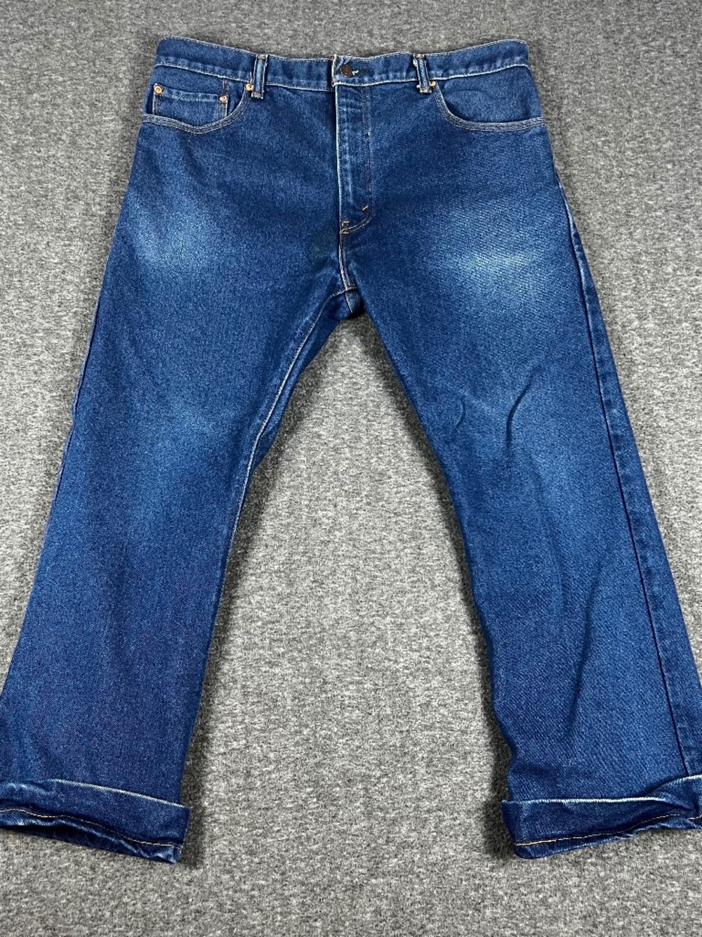 Vintage Levi's 517 Cuffed Jeans Men's 38x29 (Actual 36x26) Blue Wash 90s Y2K